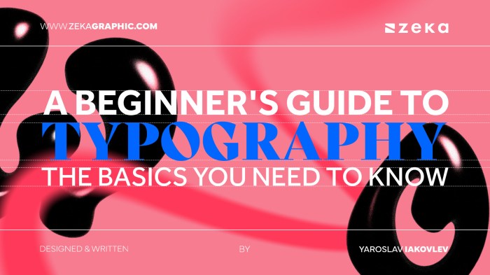 A Beginner's Guide to Typography: The Basics You Need to Know - Zeka Design