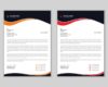 Creative and Professional letter head design template. modern corporate ...