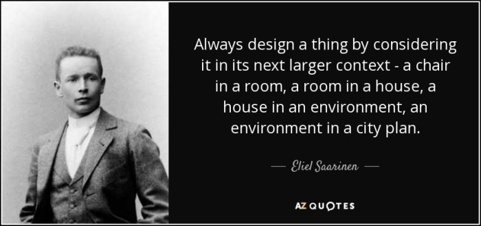 QUOTES BY ELIEL SAARINEN | A-Z Quotes