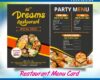 Restaurant Menu Card Design | Menu Card Design | Hotel Menu Card | Rate ...